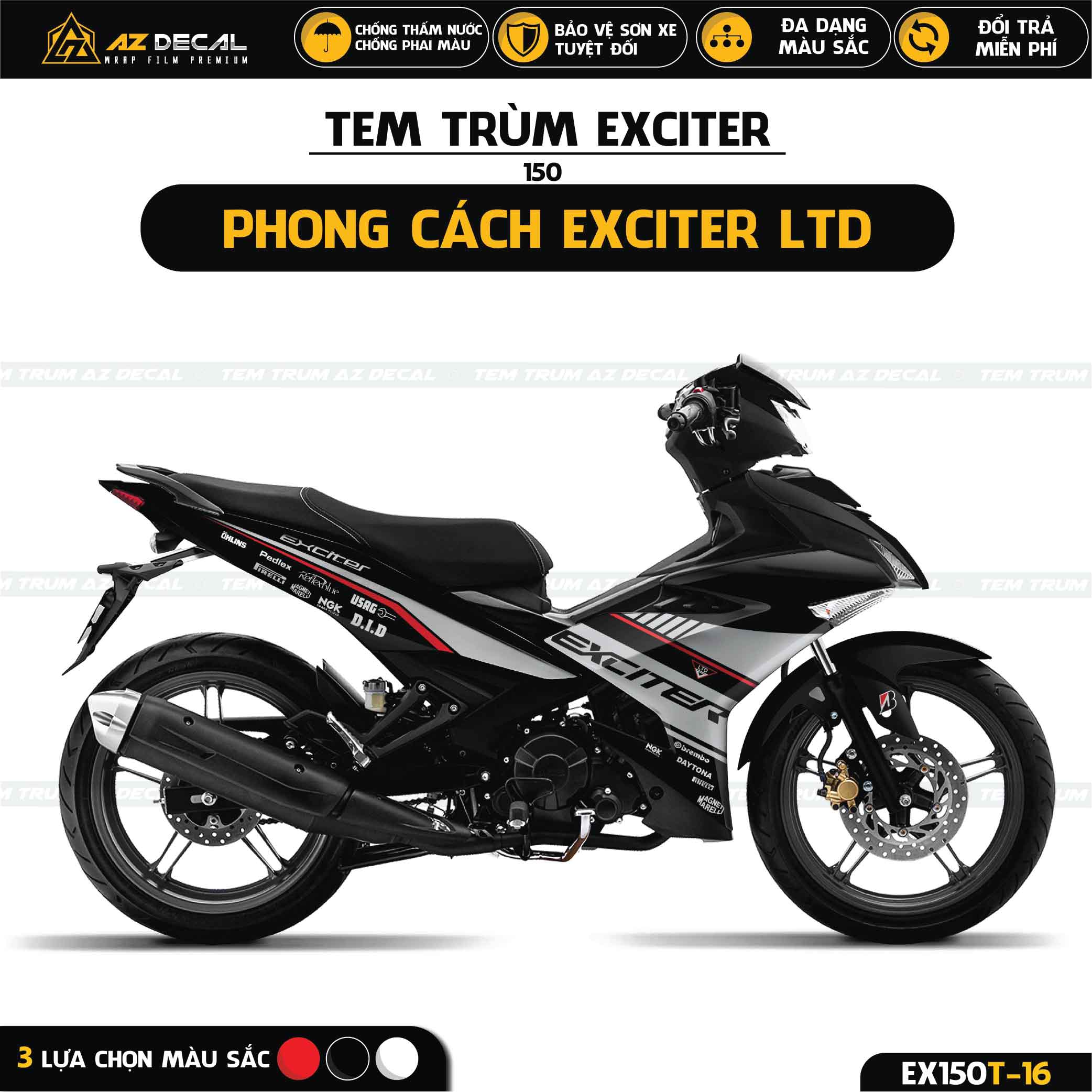 Tổng hợp với hơn 97 xe ex150 hay nhất 32 Sơn Xe Exciter 150 Màu Xanh Lục Bảo Candy Phối Tem Ghép Cực Chất 2023